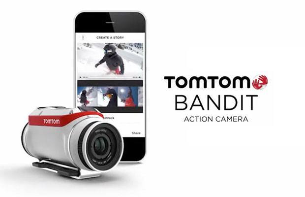 tom tom bandit cámara