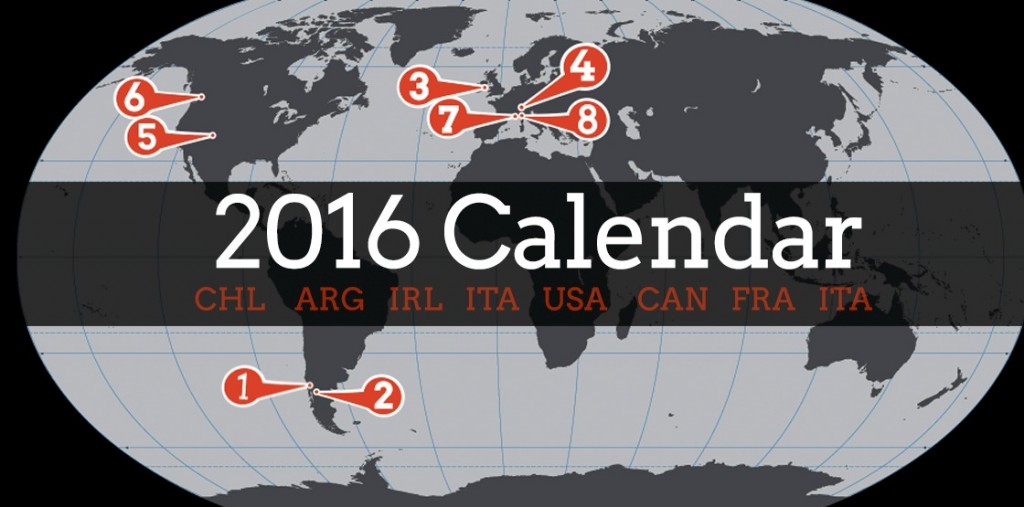 calendario Enduro World Series 2016