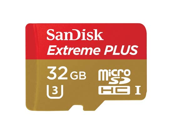 SanDisk Extreme PLUS UHS-I Clase 10 U3 - SDSQXSG-032G-GN6MA