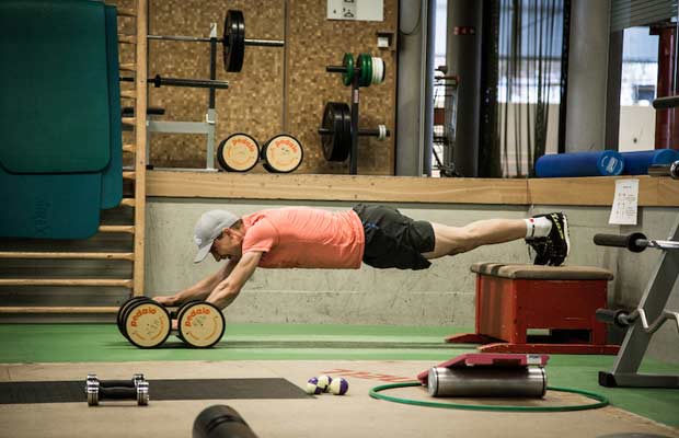 Hitting the Gym with Nino Schurter
